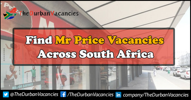 Mr Price Vacancies | Job Are Currently Open To Students Mr Price Vacancies