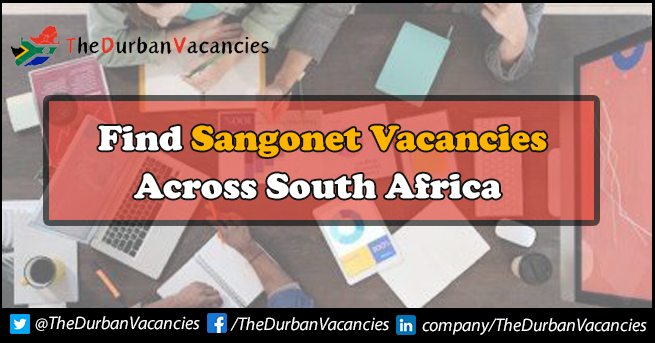 SANGONeT Vacancies | Submit Your Application Today SANGONeT Vacancies