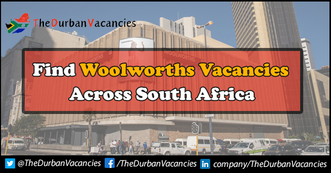 Woolworths online job application Woolworths Vacancies