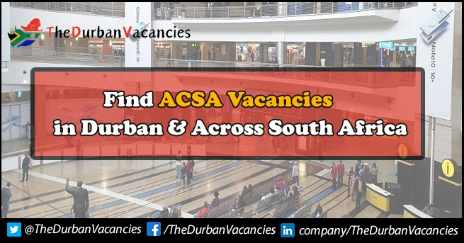 ACSA vacancies | Chance For Freshers Submit Application Online ACSA vacancies