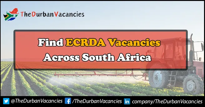 ECRDA vacancies | New Job Are Opening For Applicants ECRDA vacancies