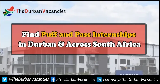 Puff and Pass Internships | Offers Latest Opportunity For Freshers Puff and Pass Internships