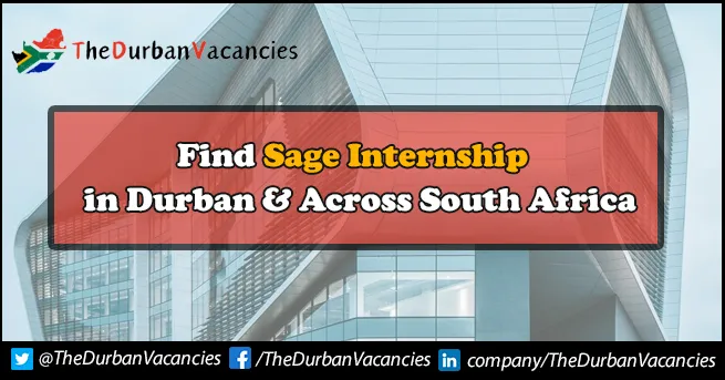 SAGE Internships Is Currently Open For Fresh Graduates SAGE Internships